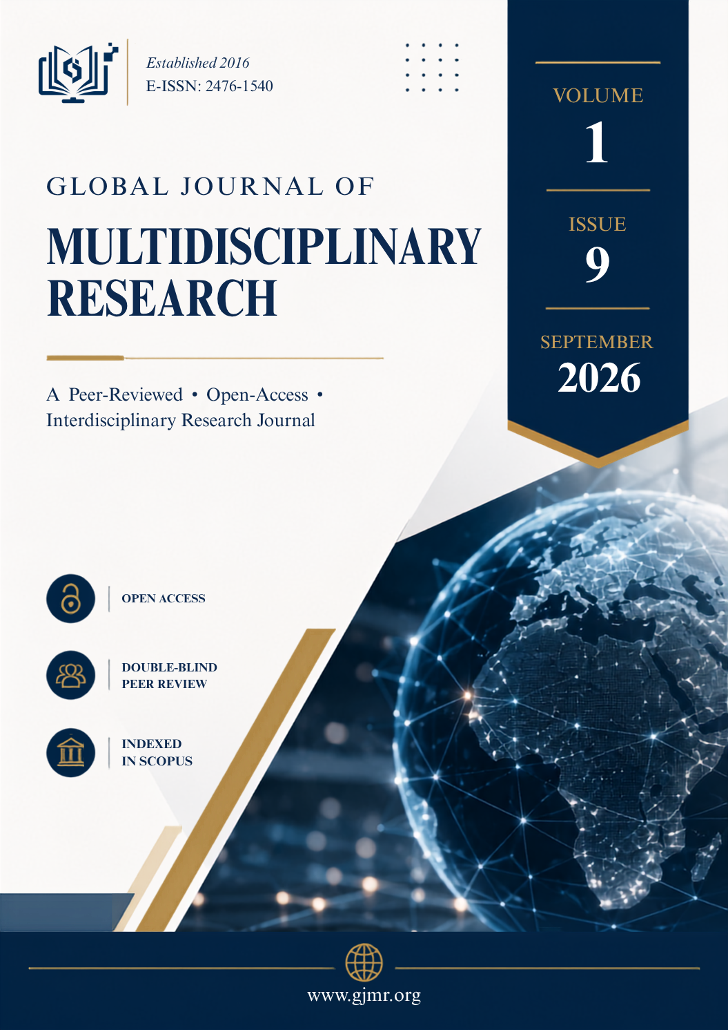 					View Vol. 1 No. 9 (2026): GJMR, Volume 1, Issue 9, 2026
				
